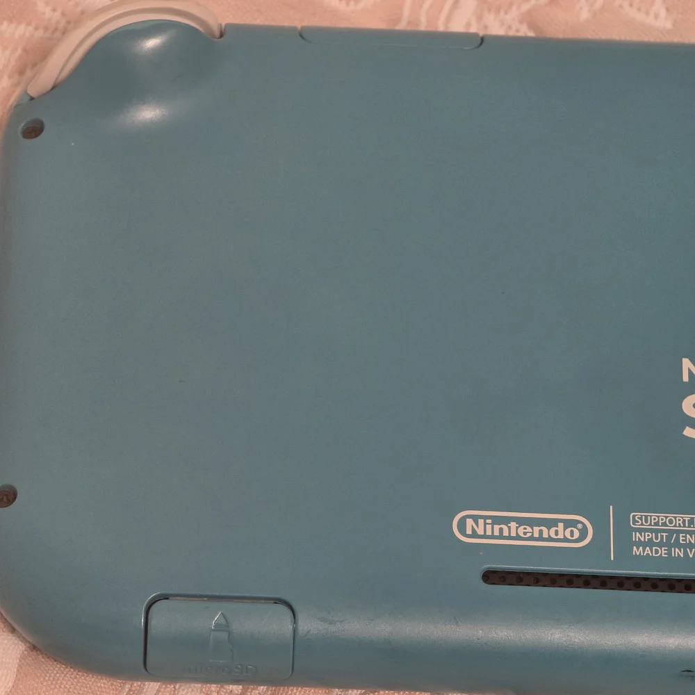 Portable Blue Gaming Console